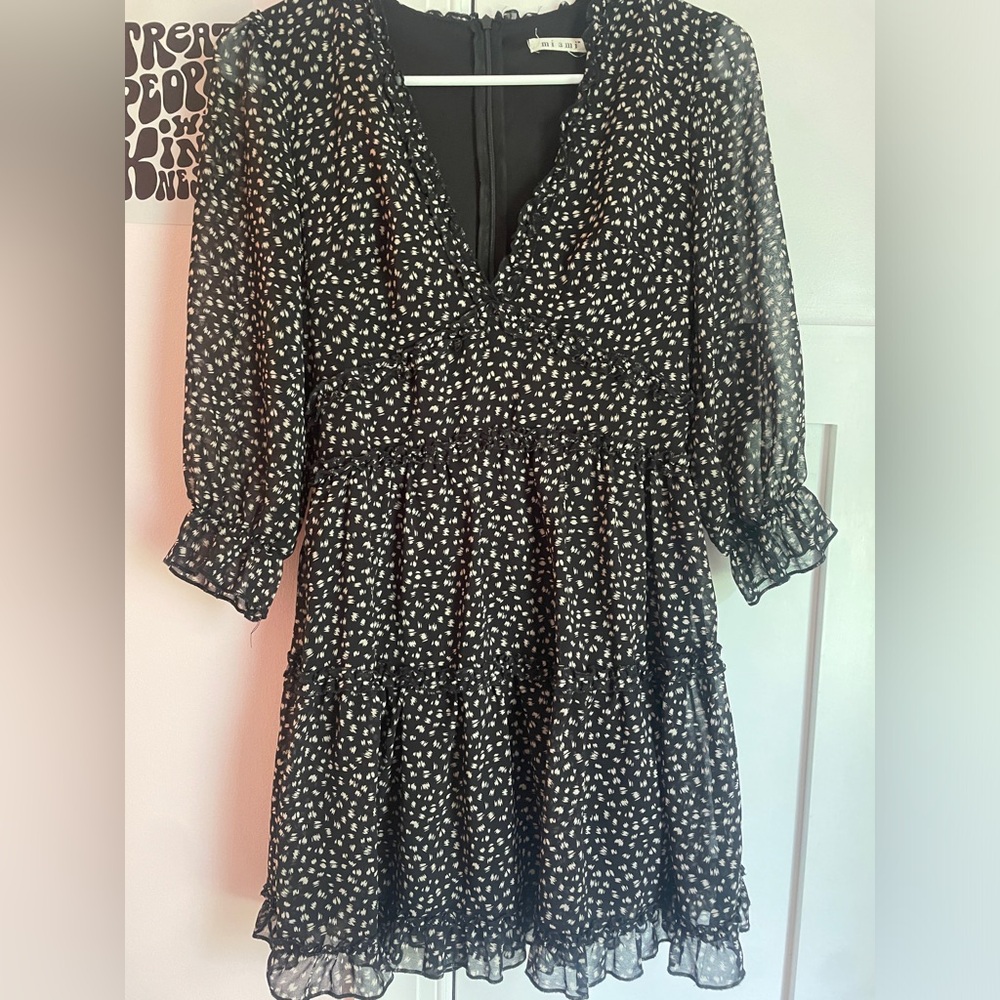 Francescas Long Sleeve Mini Dress